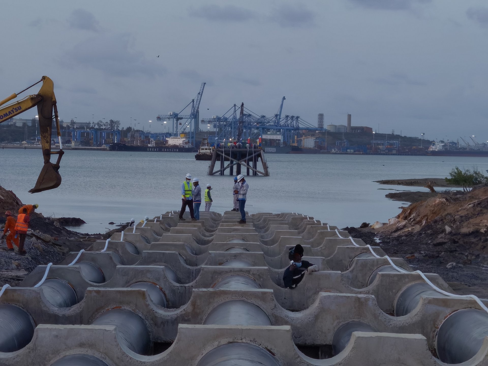 Nauru Aiwo Port — Marine Fuel Pipeline