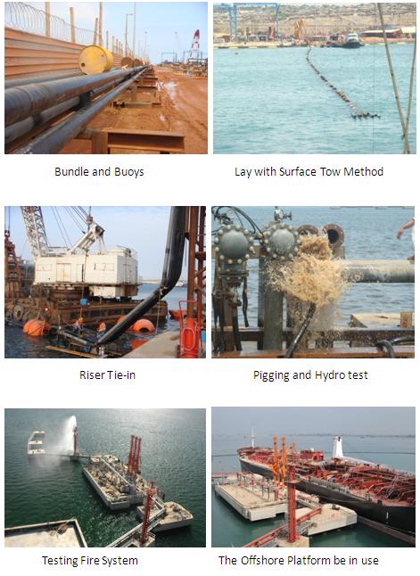 Angola Submarine Pipeline Project Completed.